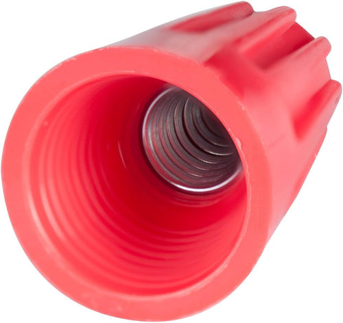 25-AWC Wiregard Screw-On Wire Connector Assortment, 22-8 AWG, Electrical Wire Nuts, 25 Pk, Blue, Grey, Orange, Red and Yellow