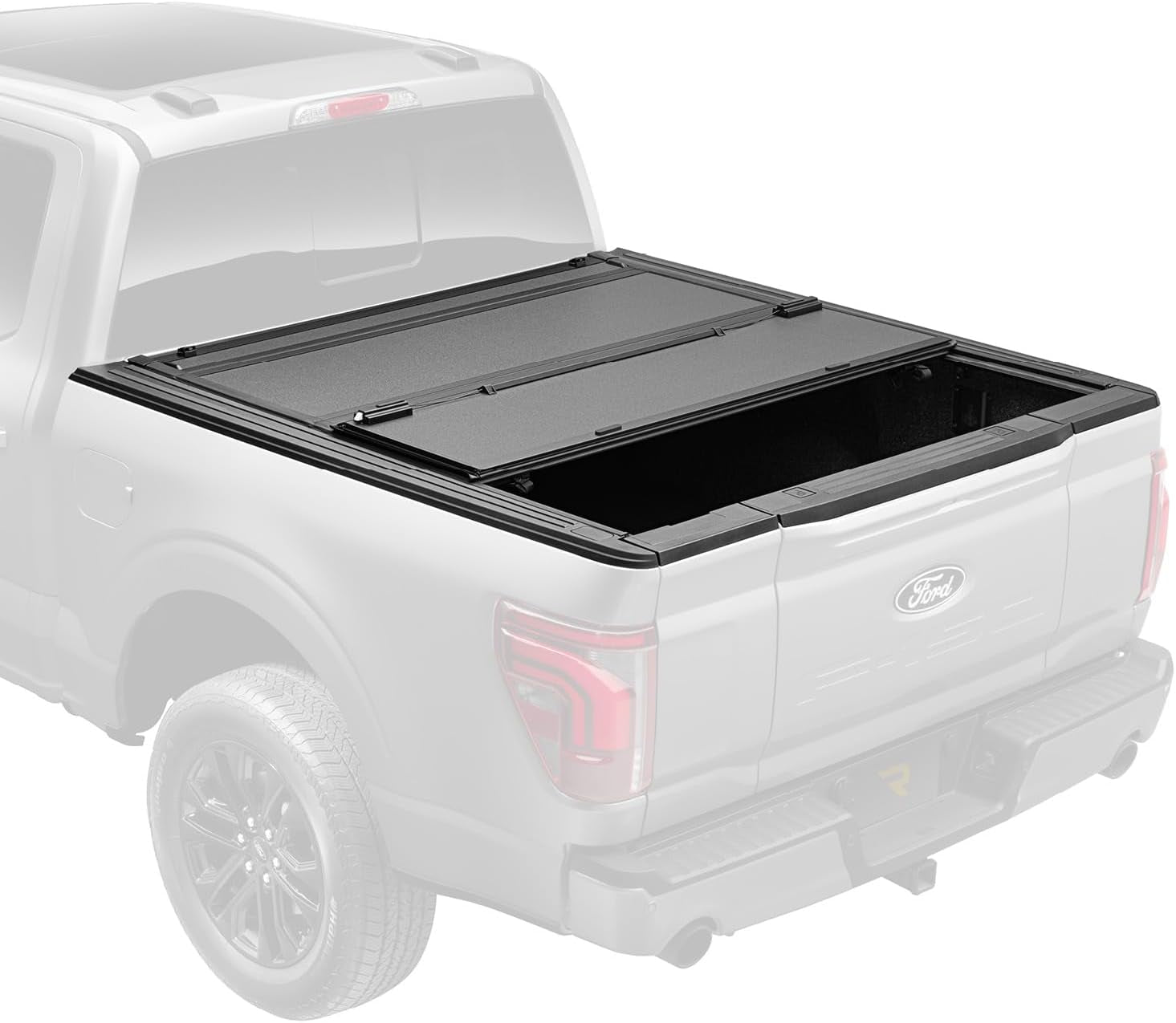 BAK Bakflip MX4 Hard Folding Truck Bed Tonneau Cover | 448339 | Fits 2021-2026 Ford F-150 (Incl. Raptor/Lightning) 5' 7" Bed (67.1")