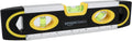9-Inch Magnetic Torpedo Level and Ruler, Easy to Use, 180/90/45 Degree Bubbles, Lightweight, Black